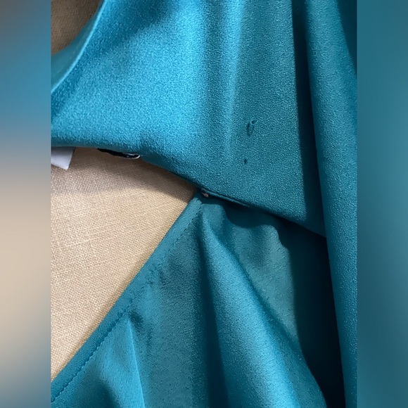 RO & DE Crossover Ruffle Back Tank Blouse Size L - Picture 6 of 9